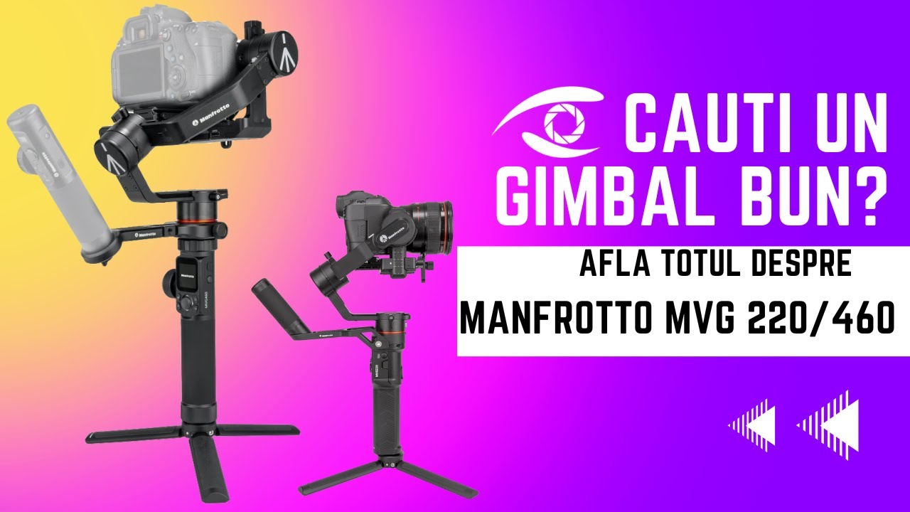 Cauti un stabilizator bun pentru camera? #manfrotto  #gimbal #videocamera