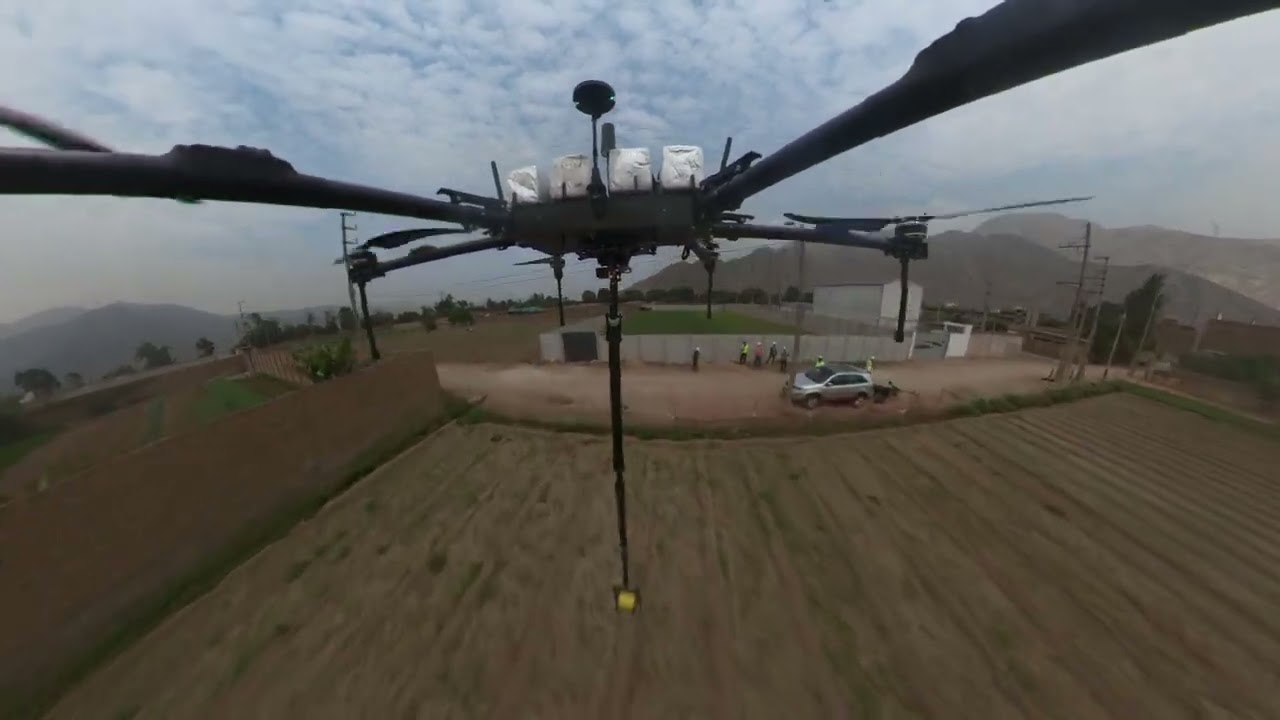 Nuevo sistema de tendido de cable para drones OX