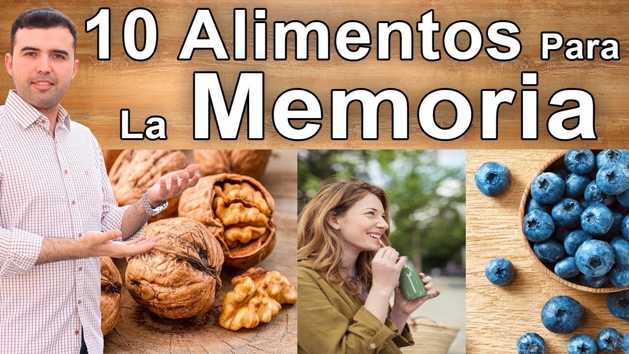 Comidas Para La Memoria Y Funci&oacute;n Cerebral - 10 Mejores Alimentos Para El Cerebro Y La Memoria