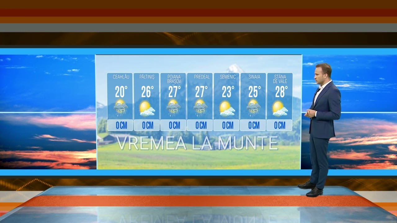 Rubrica Meteo TVR1 - 29 iunie, ora 14:00
