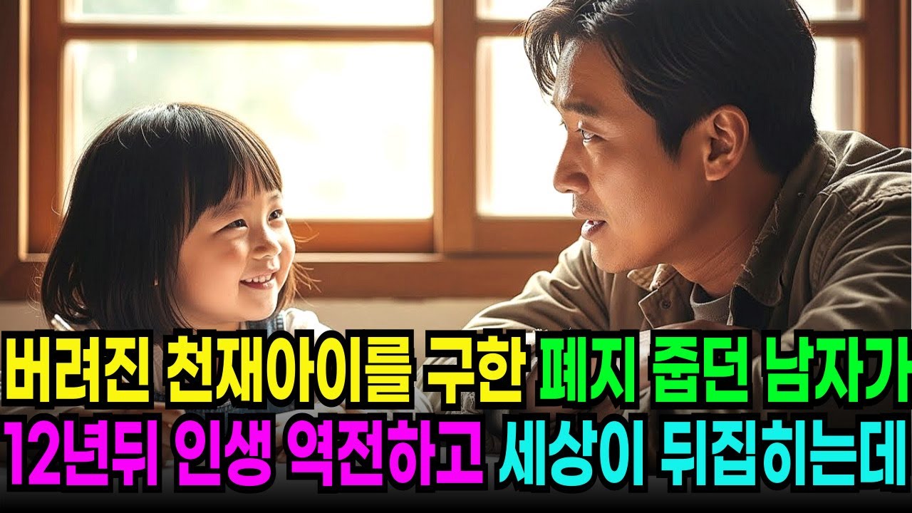 쓰레기 소각장에서 천재 아이를 구한 폐지 줍는 노숙자 남자, 12년 후 밝혀진 아이의 정체에 놀라 오열하는데… ㅣ노후사연 ㅣ시니어사연 ㅣ오디오북 ㅣ감동사연