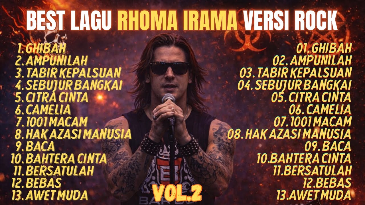 Top 13 Lagu Rhoma Irama Cover Rock Terbaik 2026 VOL.2 🎸FULL ALBUM RHOMA IRAMA VERSI ROCK
