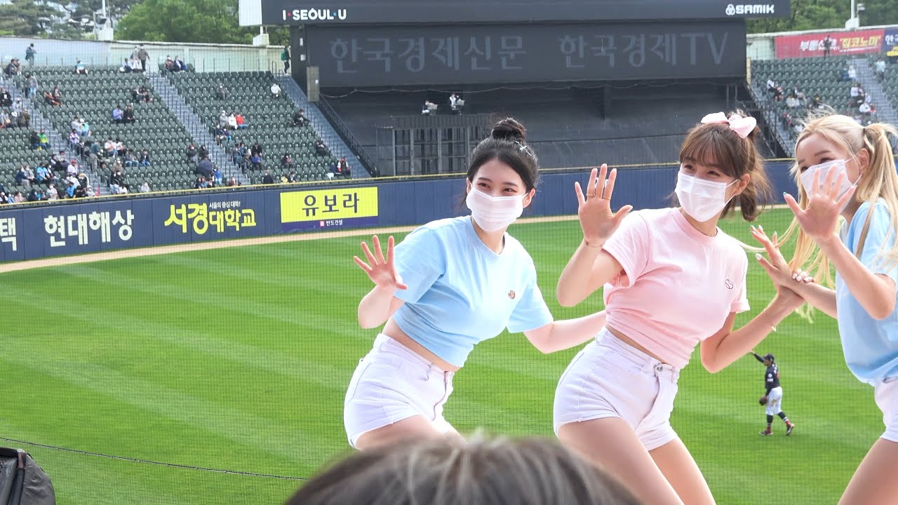 220501 롯데 Giants 안지현/우신희 치어리더 무대공연