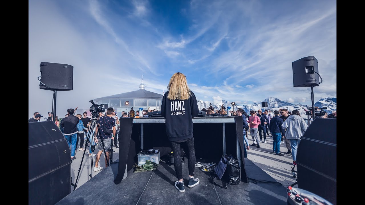 Juli Lee DJ-Set @ HANZ UP - Piz Gloria - Schilthorn - Switzerland for Hanz Soundz