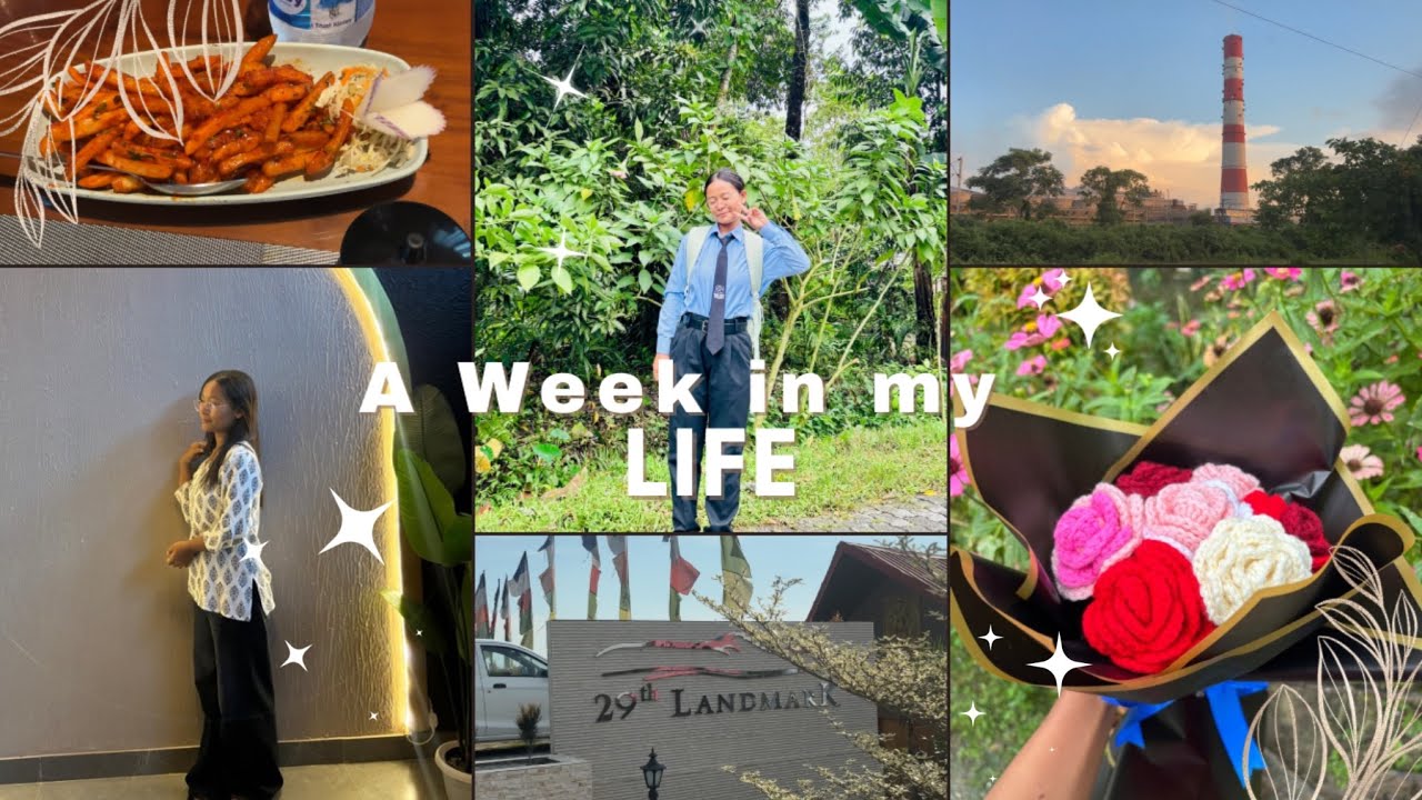 A week in my life 🫧🌸|| Shopping Day || College Induction Program || Vlog