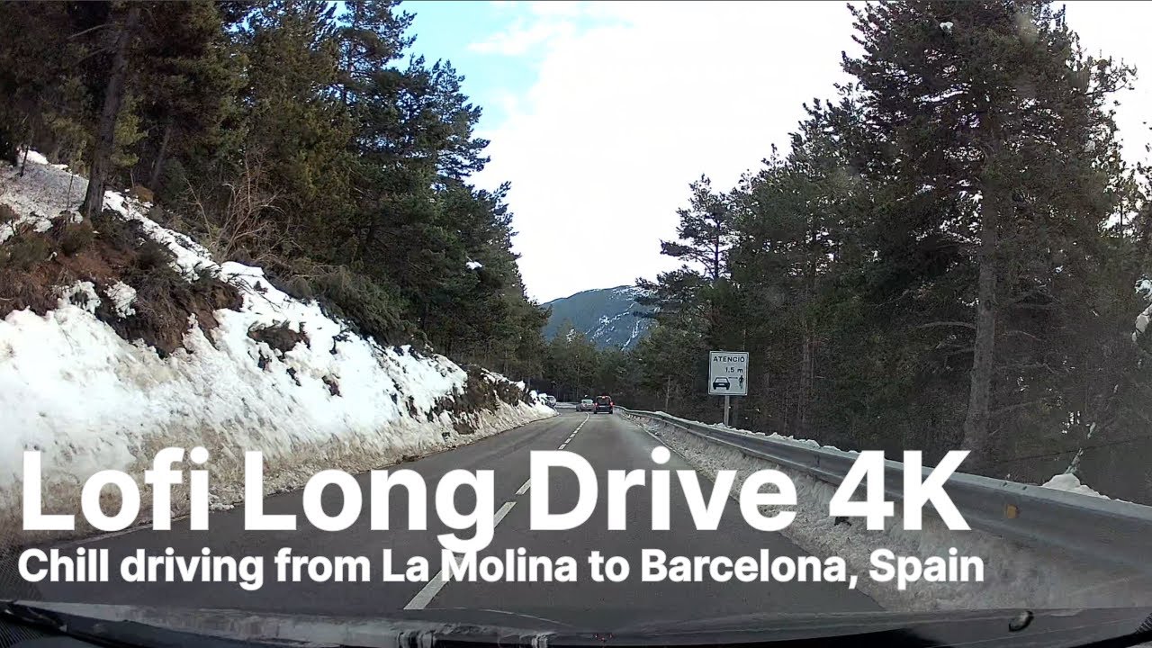 Lofi Long drive - La Molina to Barcelona