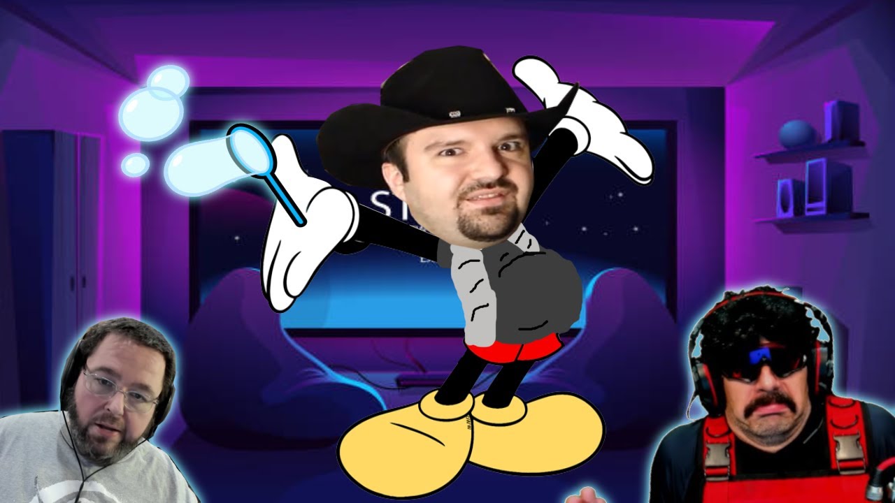 DSP Talks About Not Being a Cartoon Character Like Boogie2988 and Dr. Disrespect