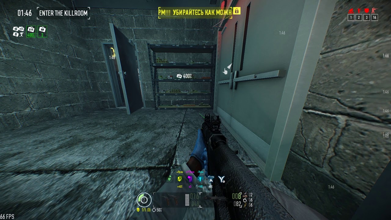 Payday 2 - Cursed Kill Room, Death Sentence[OD], Solo, No (AI, Downs)