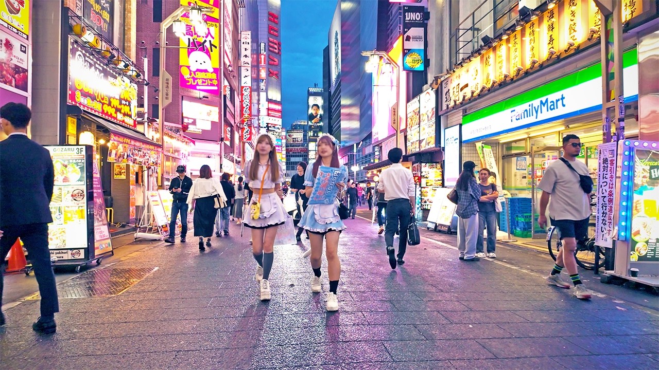 新宿 雨上がり / 3 hr 13 min - Night walk in Shinjuku after the rain, Tokyo, Japan ( June 11, 2025 )