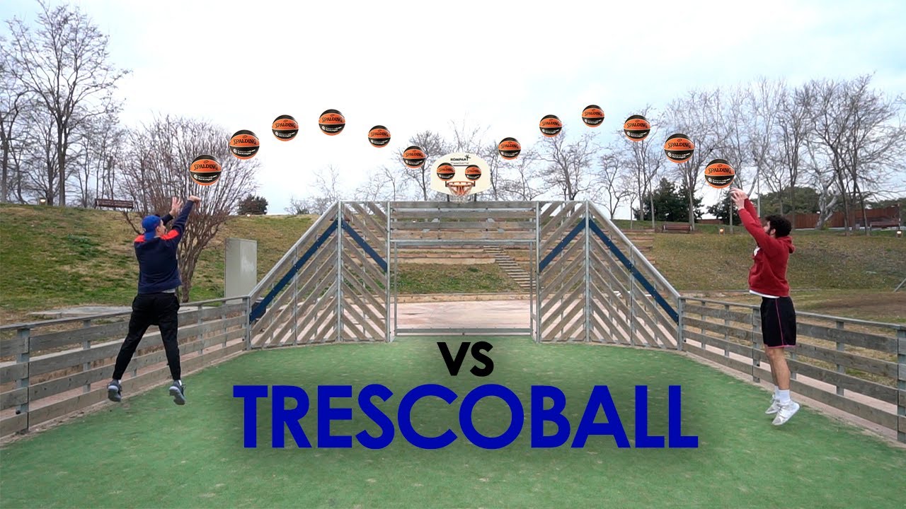RETO de TIRO vs TRESCO BALL    | (Baloncesto real) |