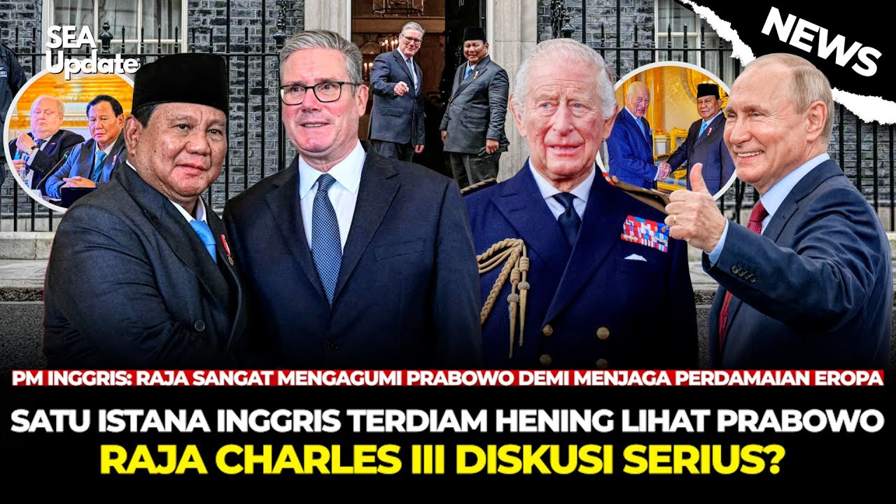 Dunia Terkejut Prabowo Terbang ke Eropa Ditengah Konflik Negosiasi Bersama Raja Charles Bantu Putin?