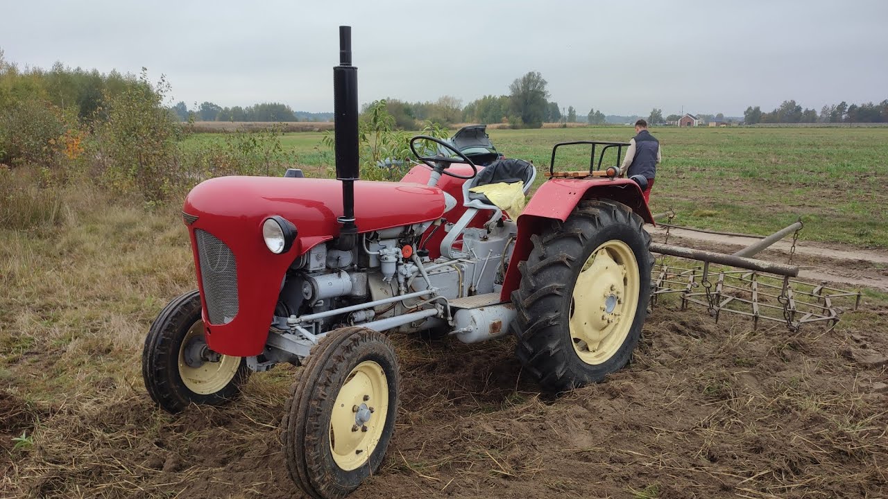 🔥ORKA, BRONKA, SIEW I ŚPIEW 🚜 Ursus C-328 i siewnik 