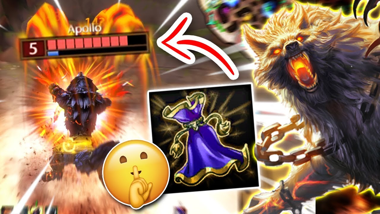 My SECRET Item Makes Fenrir Jungle BUSTED in SMITE!