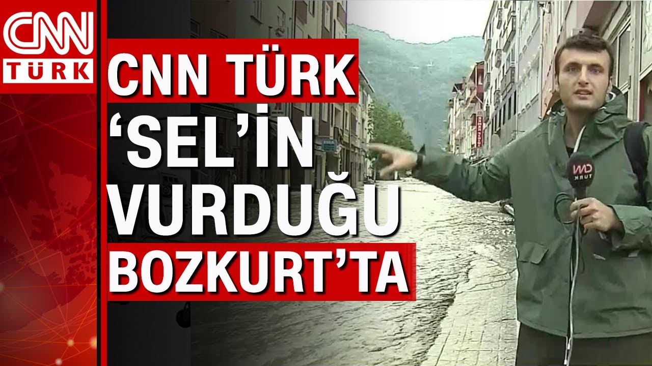 Kastamonu Bozkurt'ta hasarın boyutu gündüz ortaya çıktı