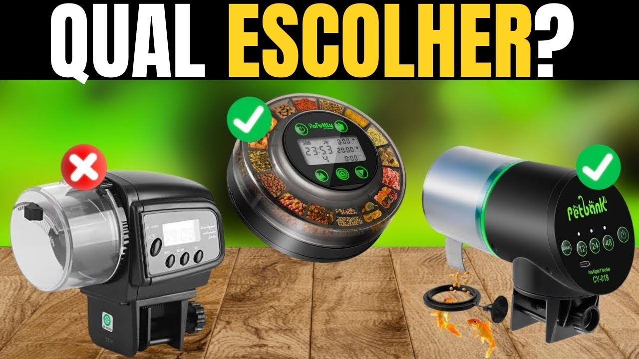 Os Melhores Alimentadores Autom&aacute;ticos Para Peixes De 2026 [N&Atilde;O COMPRE UM SEM VER ISSO]