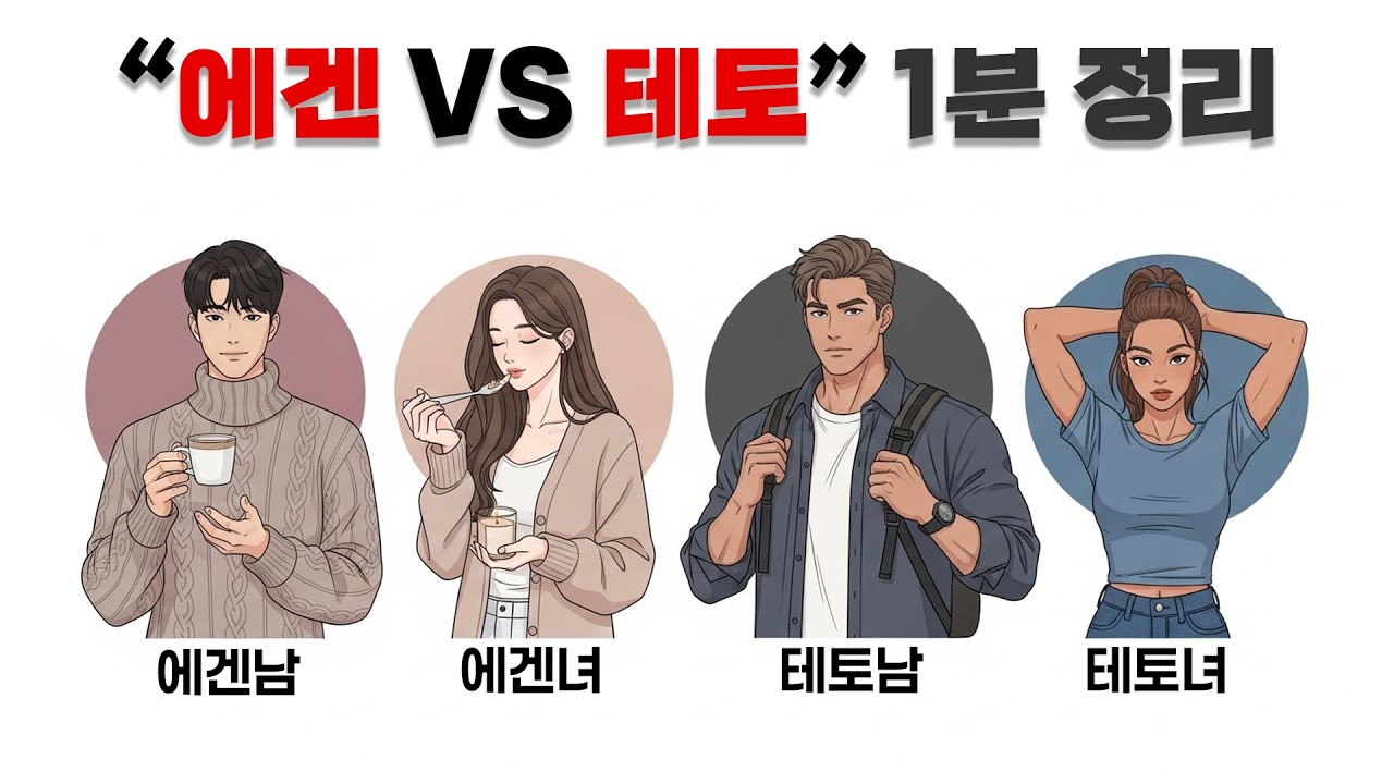 에겐VS테토 1분 정리