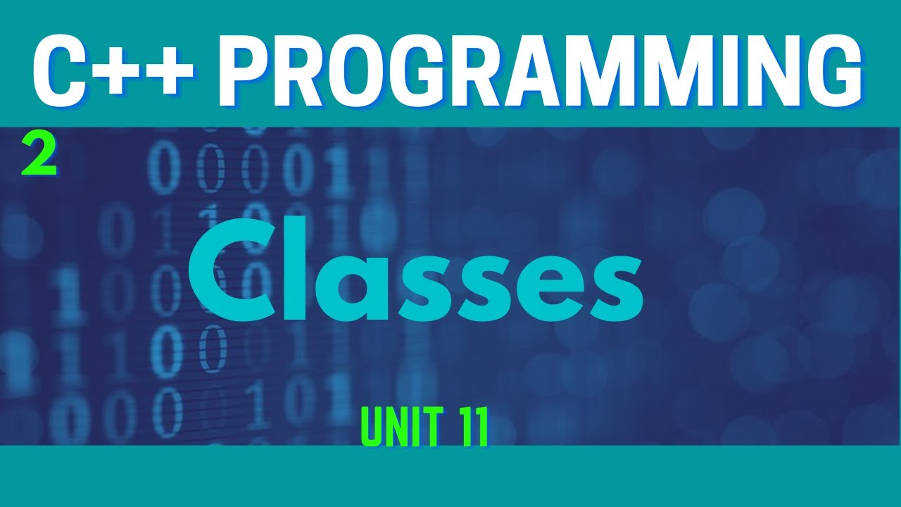 Classes in C++(Urdu/Hindi)