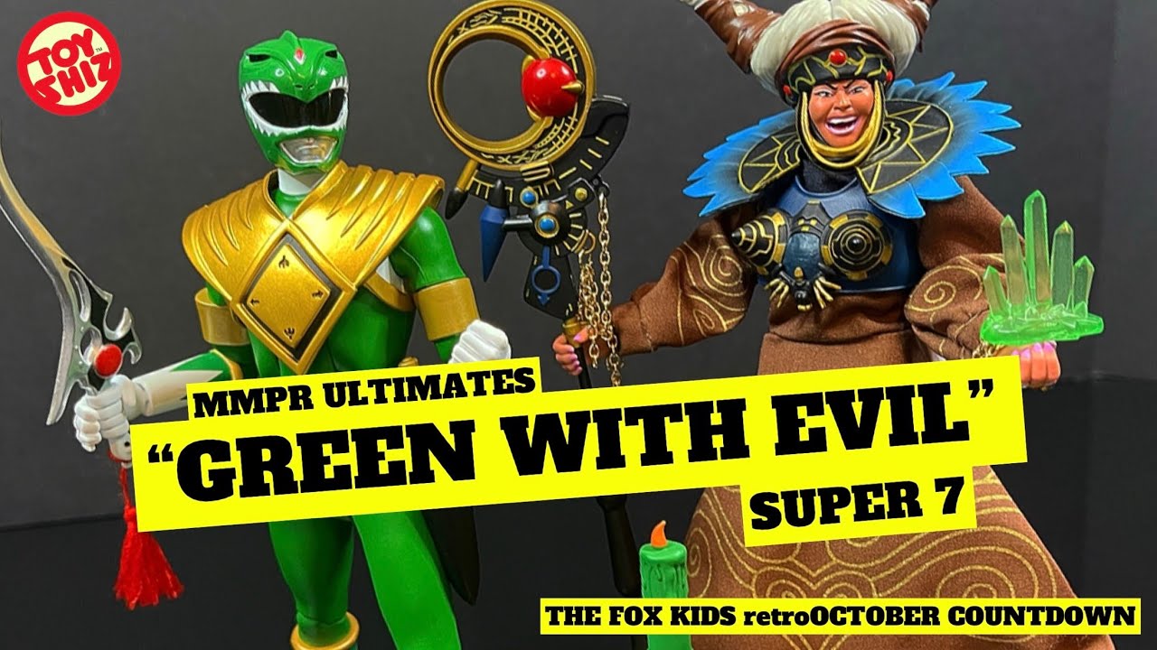 2023 GREEN WITH EVIL- Green Ranger & Rita Repulsa | MMPR Ultimates | Super 7