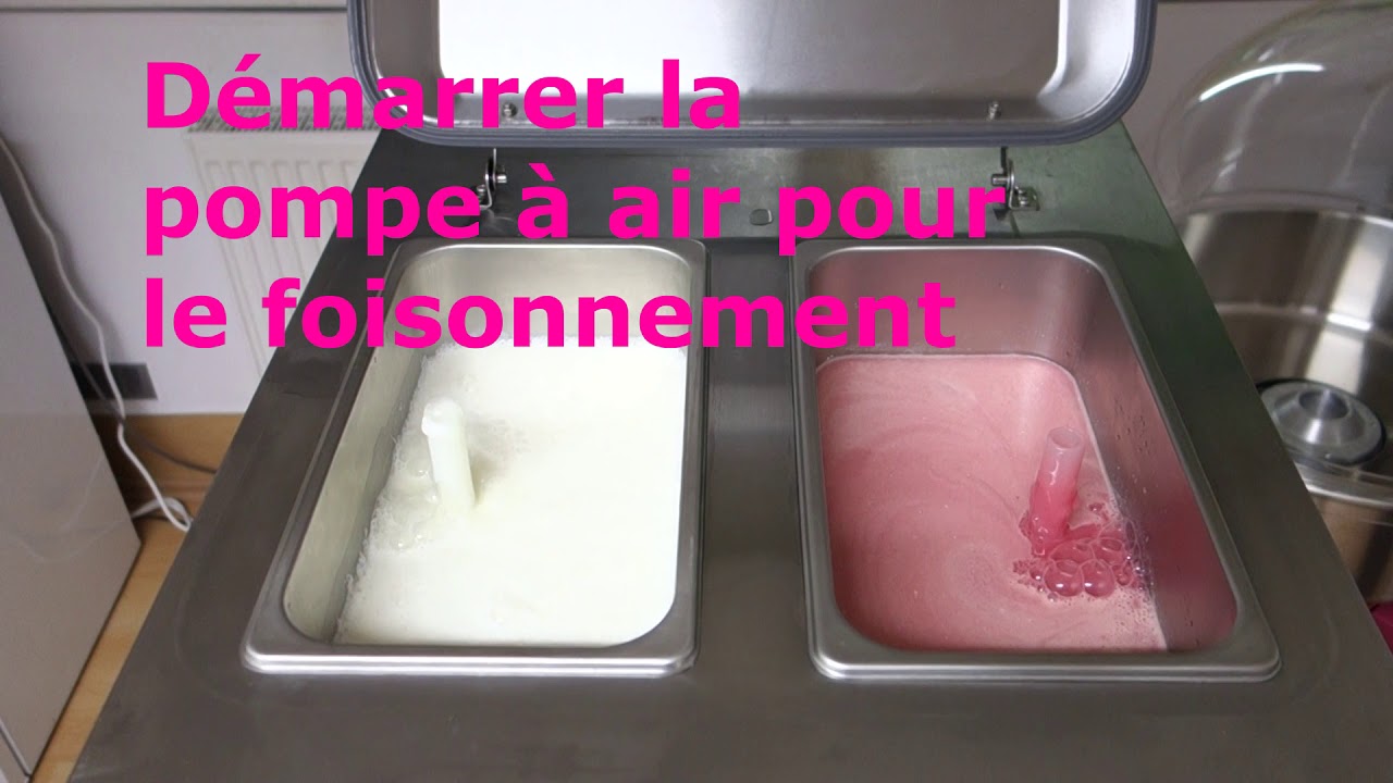 Machine à glace italiènne 2400W  PROTELEX