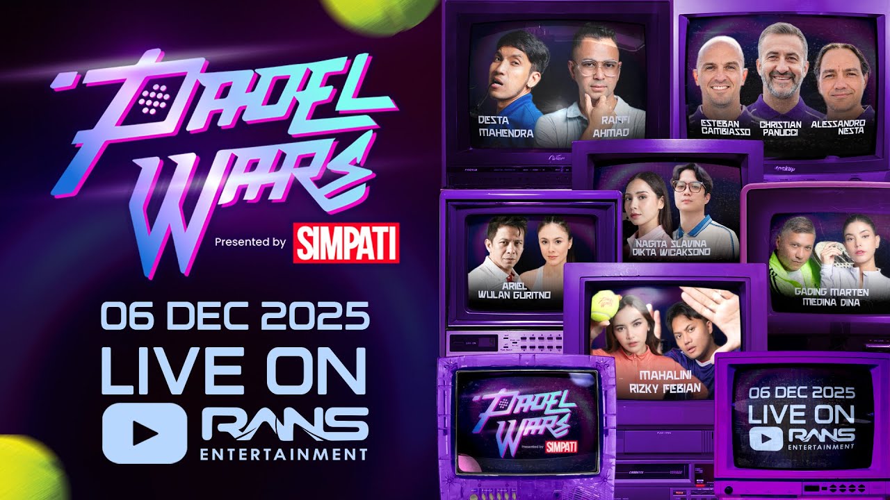 BIG MATCH PADEL WARS!! INDONESIA VS LEGEND INTERNASIONAL ITALIA