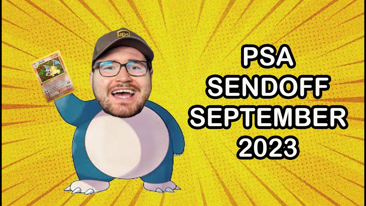 Unglaublich seltene Karten dabei! PSA Sendoff September 2023