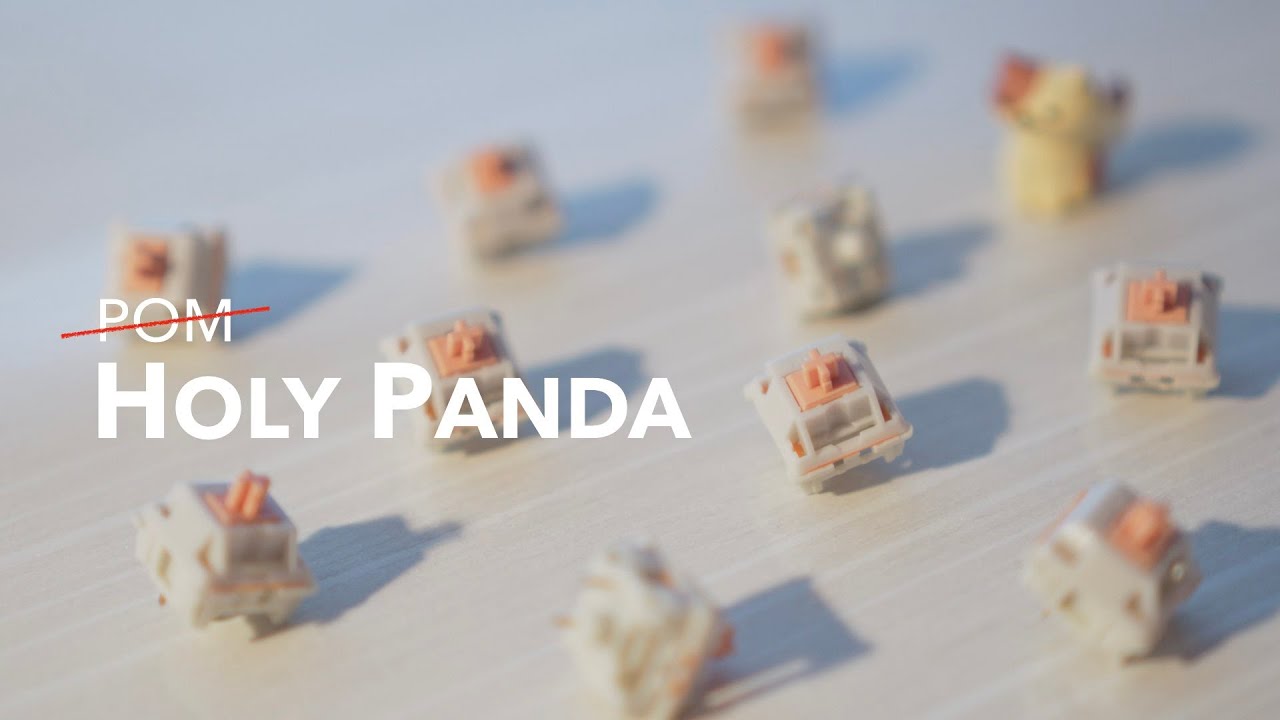 [edit: turns out not POM] Holy Panda Unboxing & Lubing