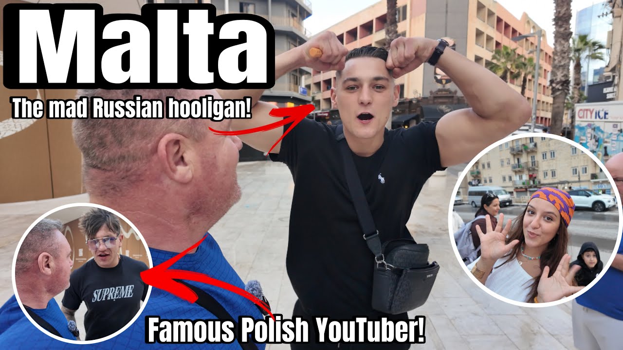 МАЛЬТА - Безумный русский хулиган и польская Медуза!