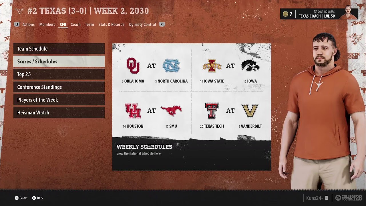 HH S6 W2 vs Rutgers