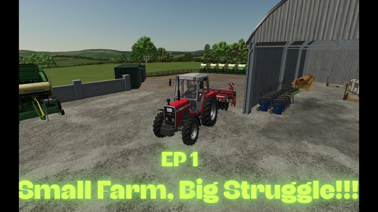 Small Farm, BIG Struggle! | Hard Mode Begins 🚜
