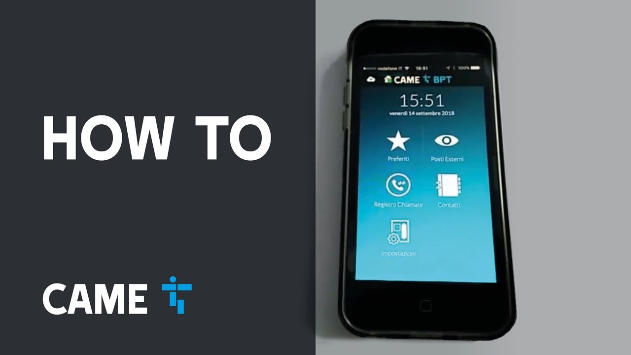 CAME BPT XTS 7 WIFI (parte 3): Configurazione della app VideoEntry
