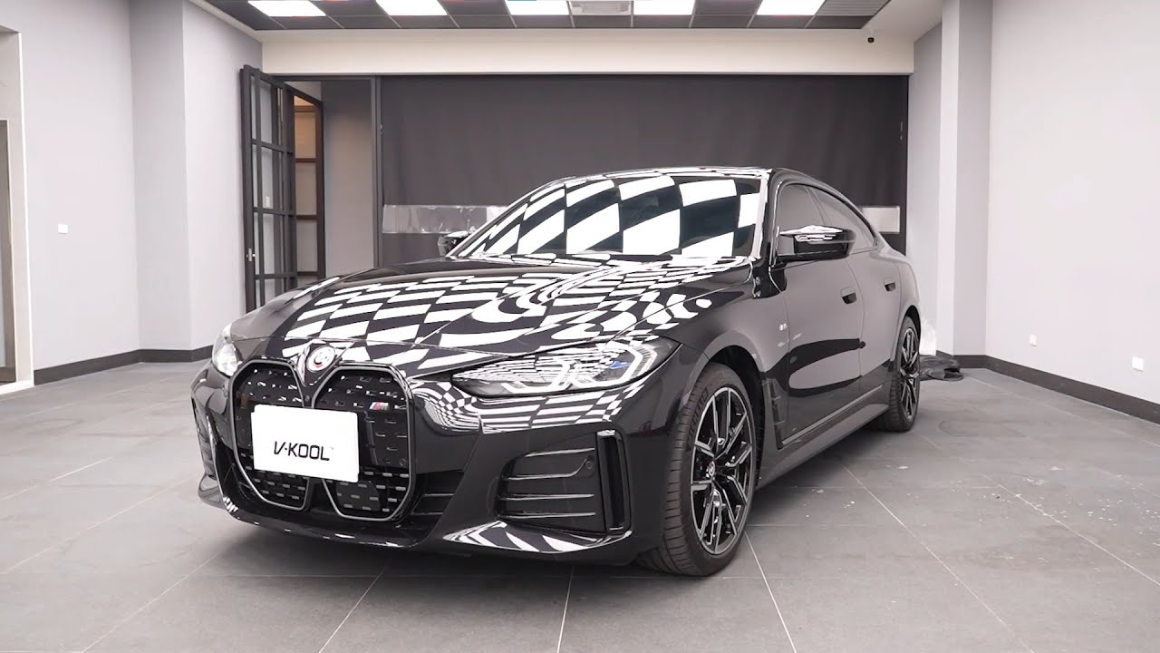 BMW i4開箱 V-KOOL頂級航太系列隔熱紙 & PPF