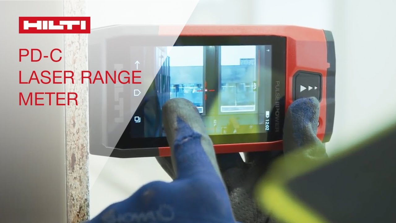 INTRODUCING the Hilti laser range meter PD-C