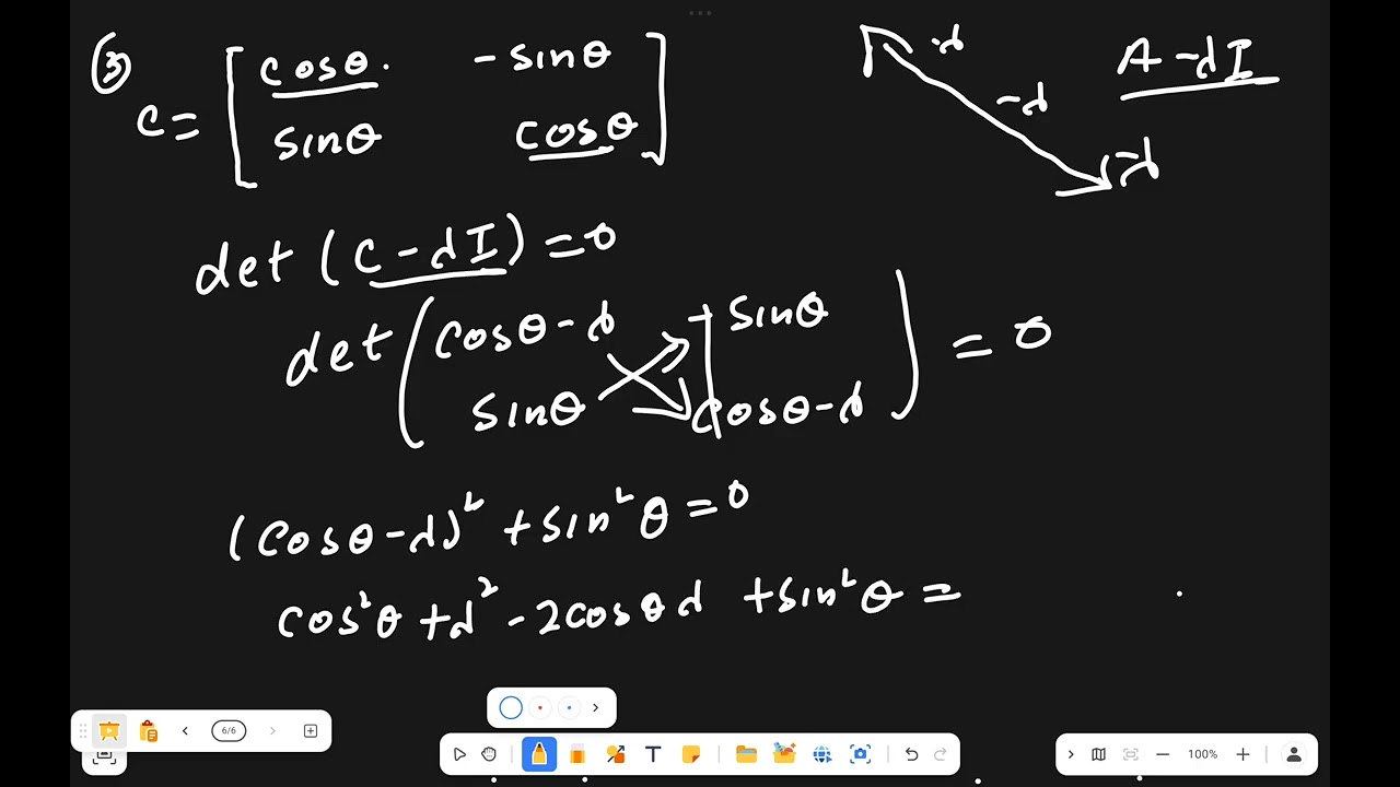 How to Find Eigenvalues of a Matrix | NET/GATE/MSc Mathematical Physics