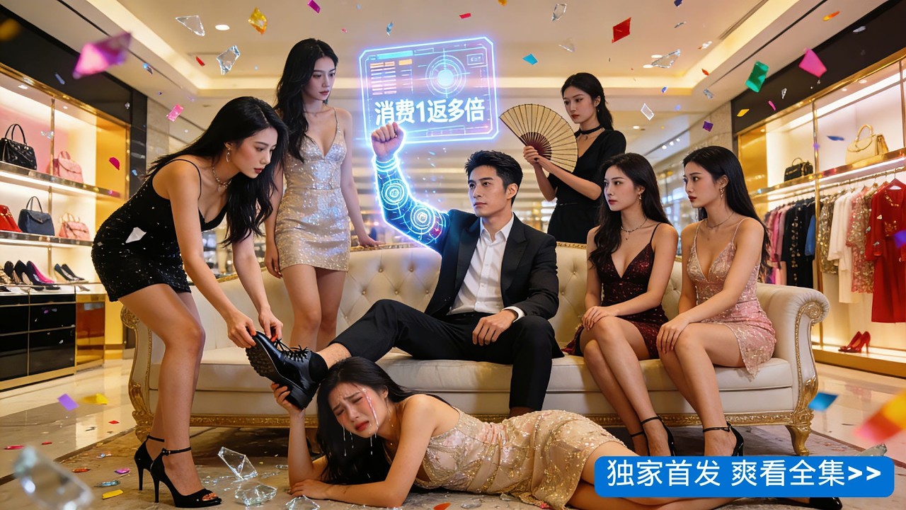 手臂符文覺醒十倍返現系統：給女人花錢，十倍賺回！從此給女人花一塊，系統返我十塊。我幫賣鞋妹賠錢、給女總裁包養、為主播刷火箭。同學會上，前妻後悔得撞牆，我摟著四個美女：介紹一下，這是我後宮