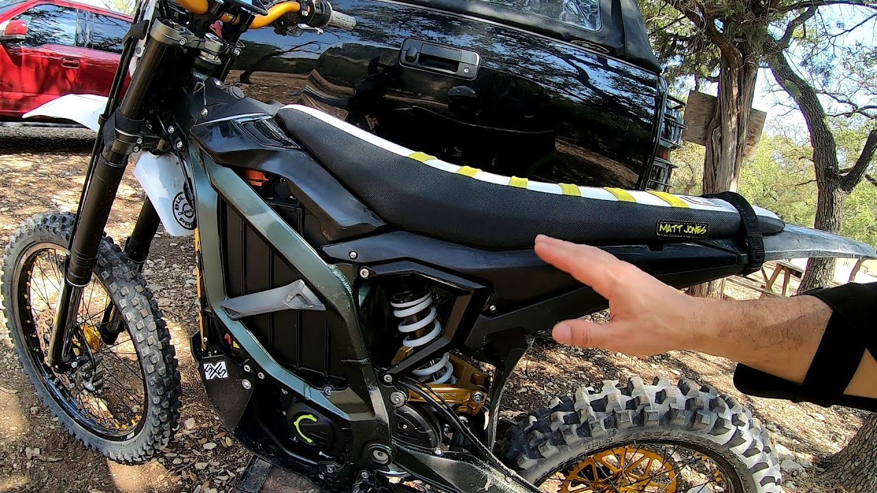 Sur Ron Ultra Bee mods update for hard enduro and trail riding