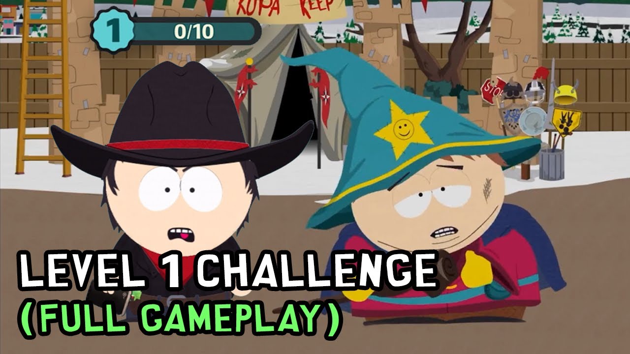 Beating all Stages at Level 1 (Full Gameplay) | South Park Phone Destroyer