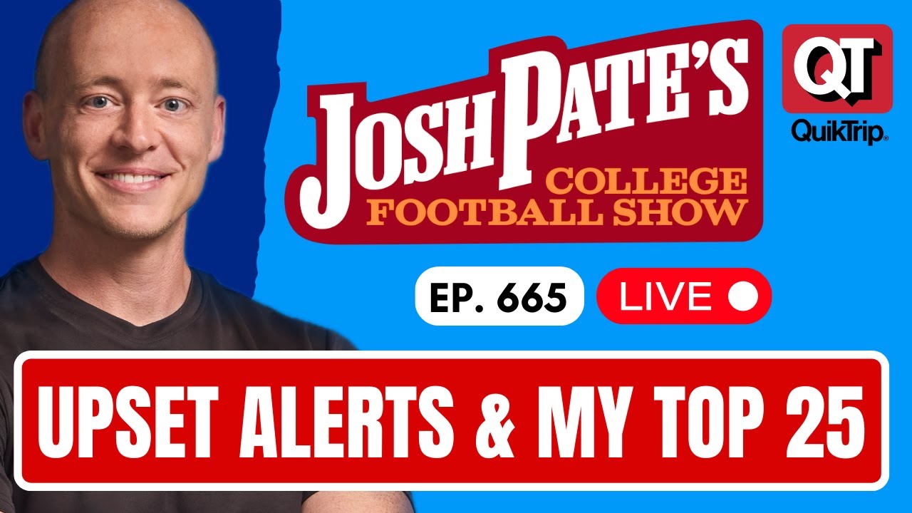 Week 5 Upset Alerts | MY Updated Top 25 | Cole Cubelic Joins | Notre Dame & Tennessee In Danger?