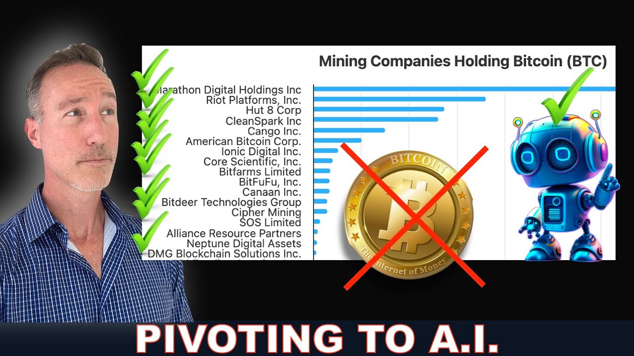 Top Bitcoin Miners Pivoting To A.I. (THANK GOD!).