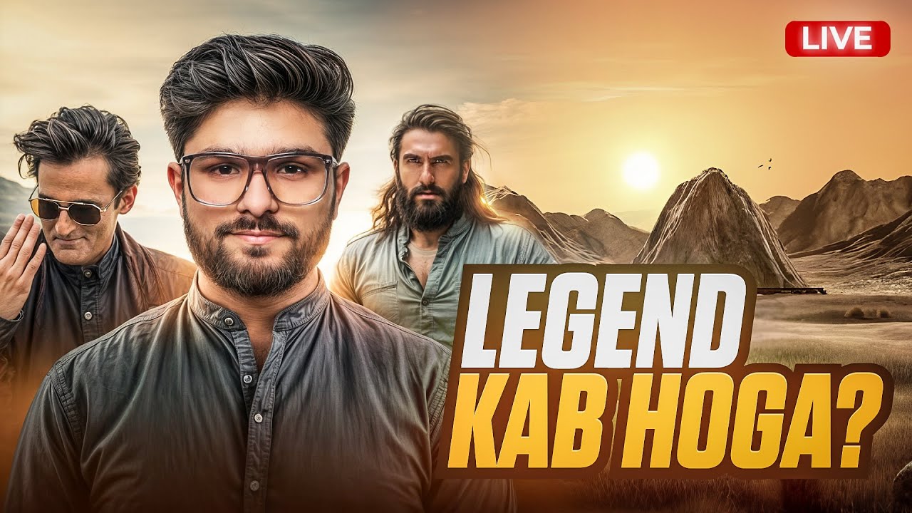 LEGEND PUSH WITH BGIS LINEUP | ULTIMATE OR WHAT | BGMI LIVE