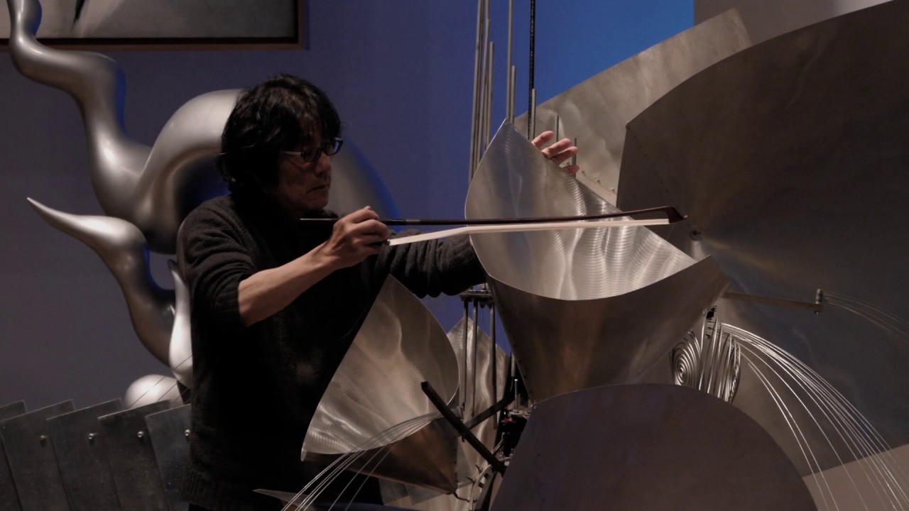 Baschet Sound Sculpture Performance：「Ensemble Sonora」Jyoji Sawada　Ryo Watanabe　+ Sachiko Nagata