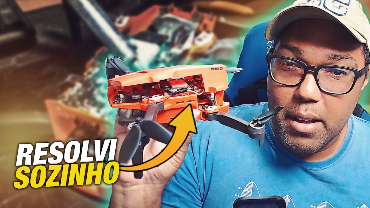 Garantia Negada?! Como Consertei Meu Drone Fimi Mini 3 Sozinho!