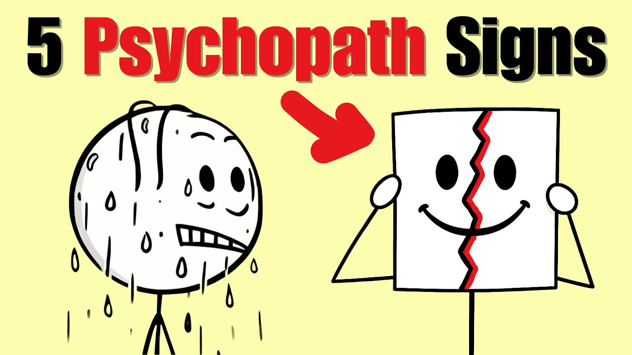 5 Warning Signs Someone Is a Psychopath | Dark Psychology Red Flags