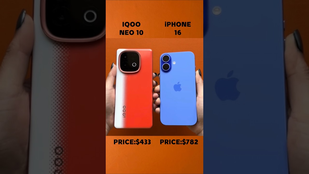 iQOO Neo 10 vs iPhone 16 - The Real Winner 