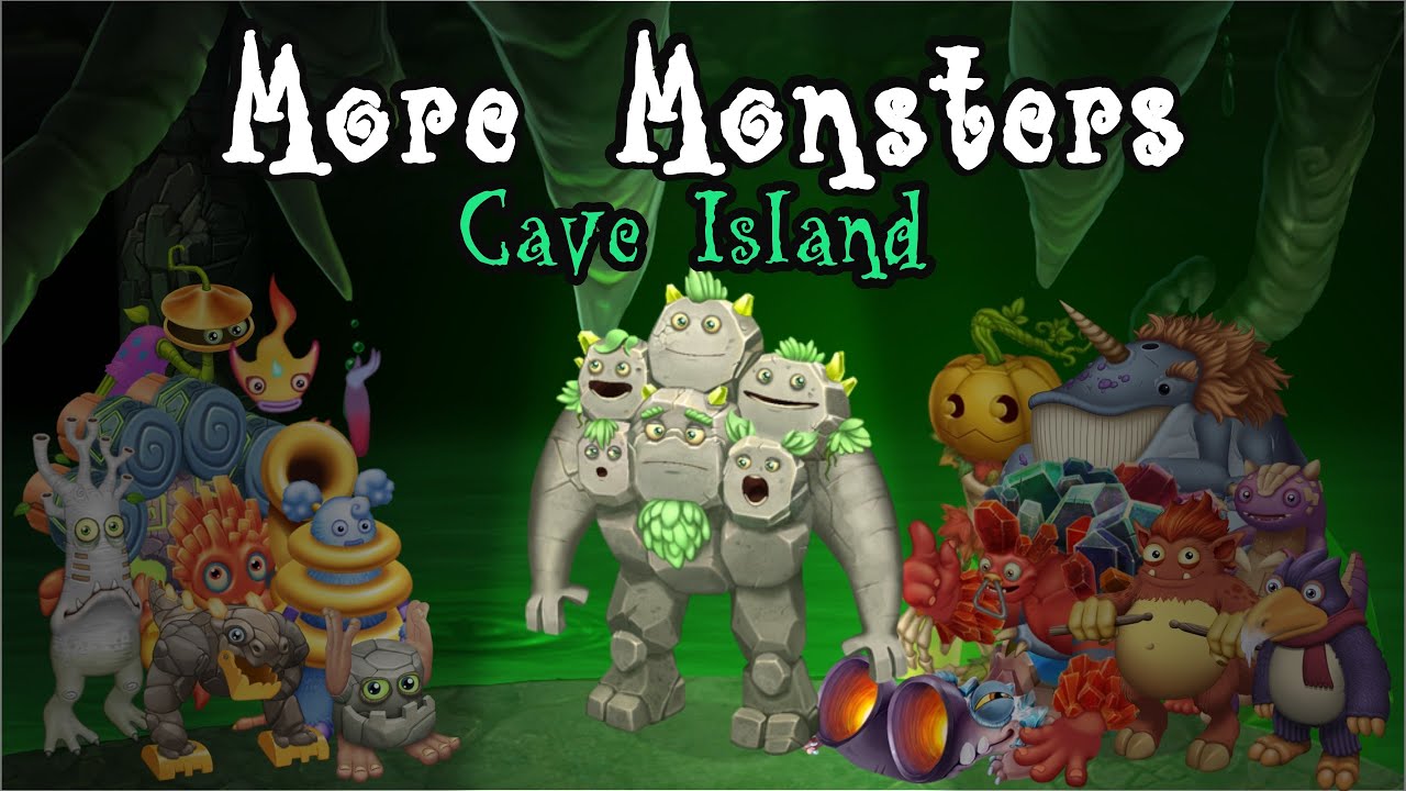 My Singing Monsters: Cave Island, but there’s a Gold Rush.