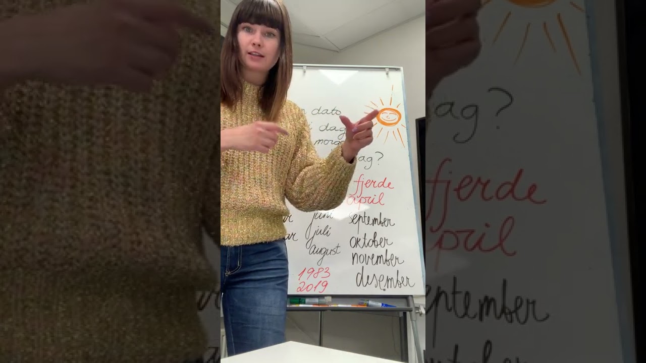УЧИМ НОРВЕЖСКИЙ ЯЗЫК 🇳🇴 Как называть даты по-норвежски?