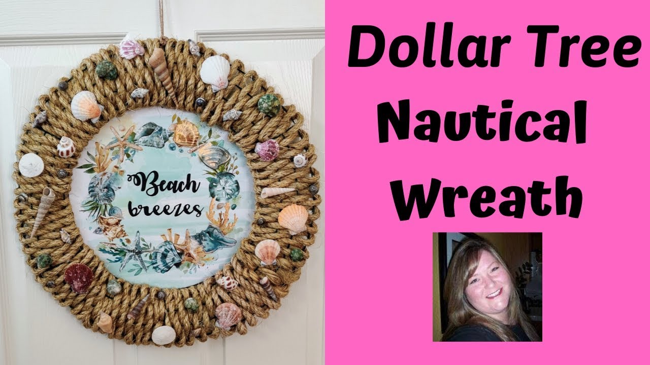 Nautical Wreath ~ Dollar Tree DIY