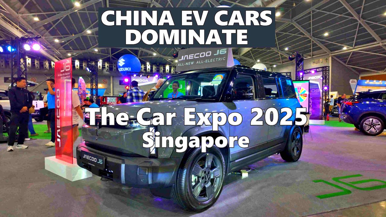 The Car Expo 2025 Singapore | China EV Cars Dominate Show