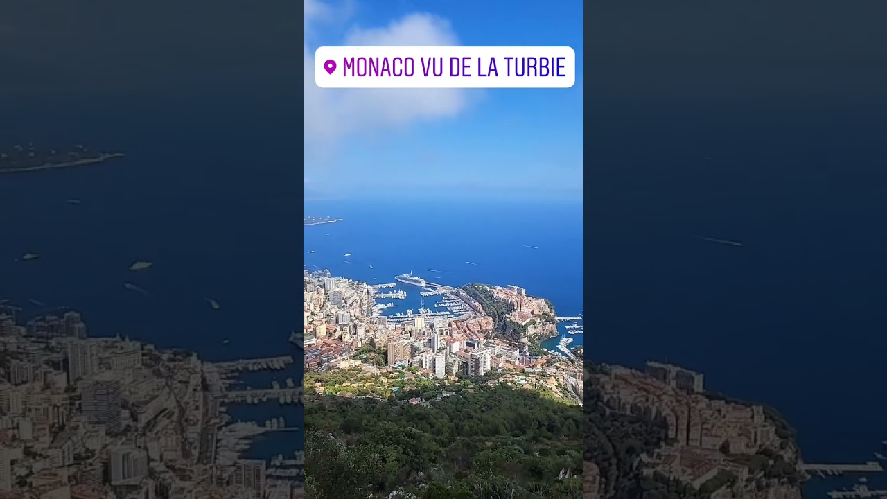 Monaco &ndash; Vue depuis La Turbie &ndash; Ao&ucirc;t 2022 | Un Autre Regard (RAW Trip)