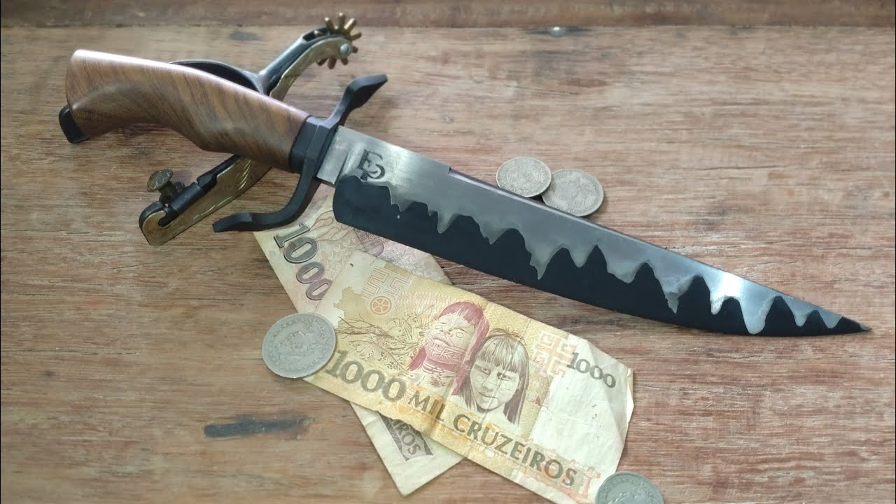Faca Bowie San Mai do início ao fim