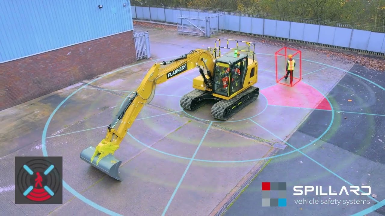 Spillard Human Detection System in action